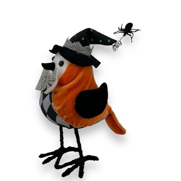 Target Hyde And Eek! Feathery Friends Halloween Spider Witch Hat Bird - Picture 4 of 7